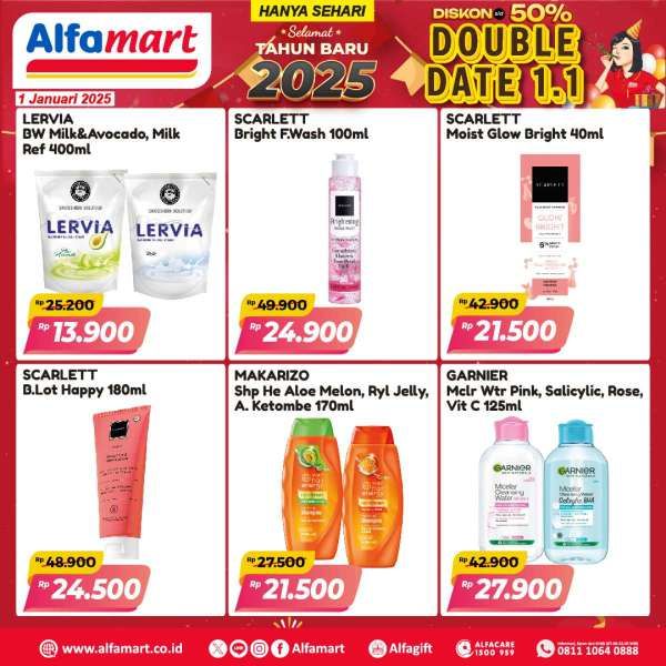 Promo Alfamart 1.1 Tahun Baru 1 Januari 2025