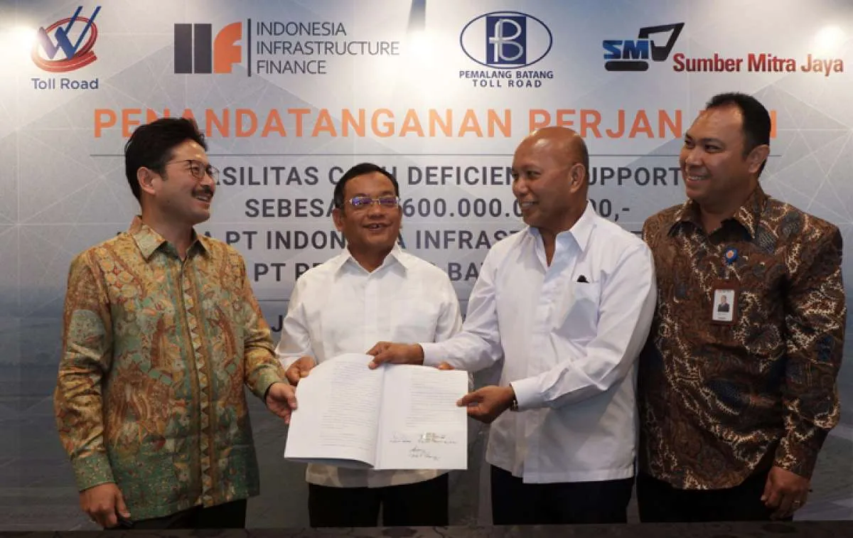 IIF gelontorkan dana Rp 600 miliar ke pengelola tol Pemalang-Batang
