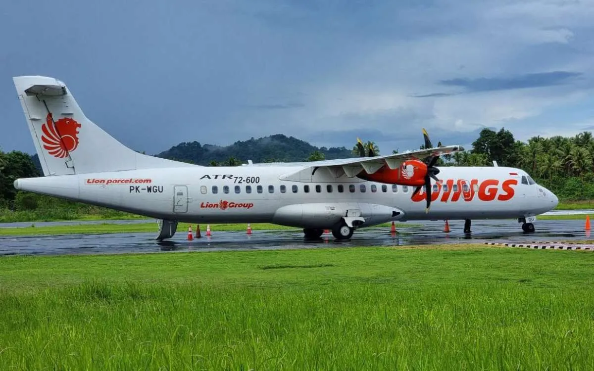Lion Air Tetap Operasikan Pesawat Propeller ATR 72 untuk Penerbangan Rute Perintis