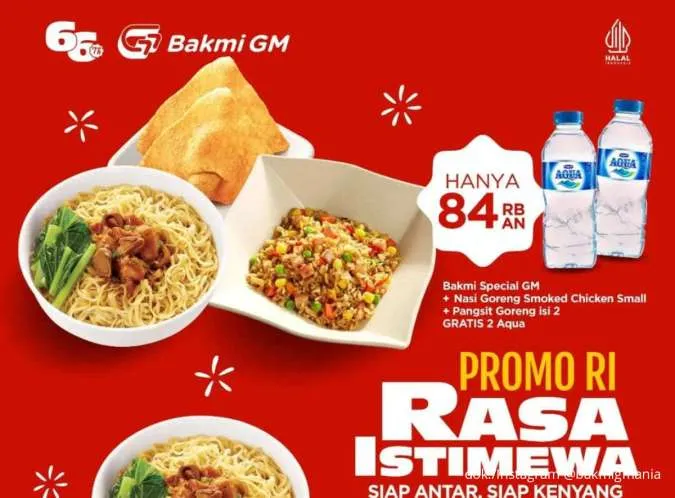 Promo Bakmi GM Rasa Istimewa Agustus 2025, Paket Komplit Berdua Mulai Rp 80.000-an