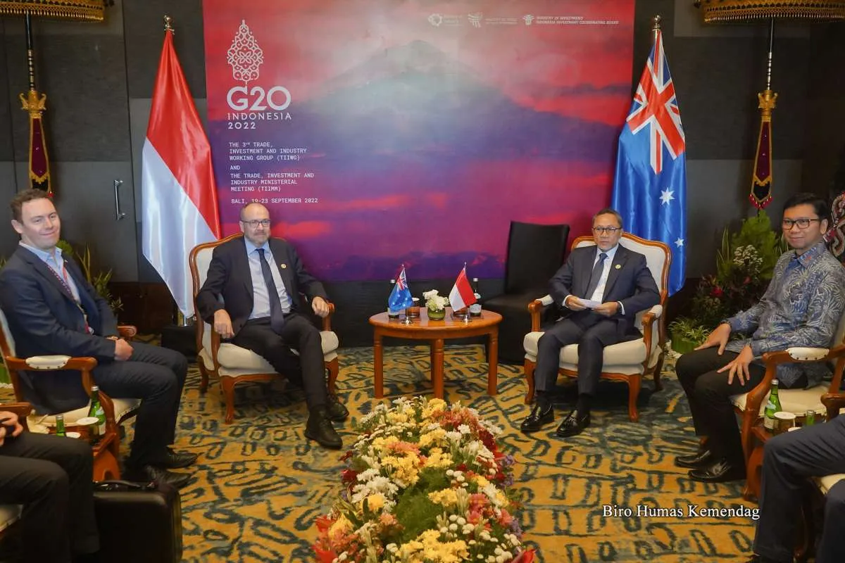 Tanda Tangani MoU di G20,Indonesia Bidik Peningkatan Kinerja Ekspor Jasa ke Australia