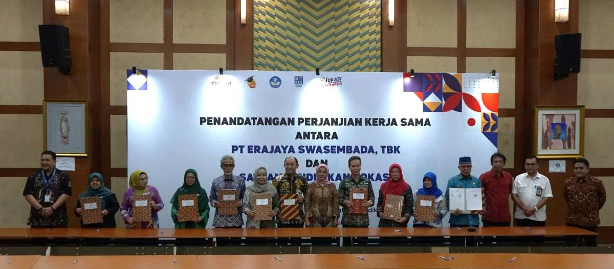 Erajaya Group Tandatangani Kerjasama dengan 49 Satuan Pendidikan Vokasi