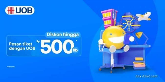 Kartu Kredit UOB dan Tiket.com - Promo Kartu Kredit UOB s.d 30 Sep 2022
