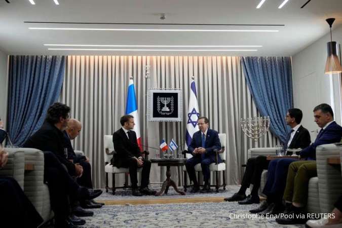 Presiden Prancis Emmanuel Macron Berharap Ada Koalisi Internasional untuk Lawan Hamas