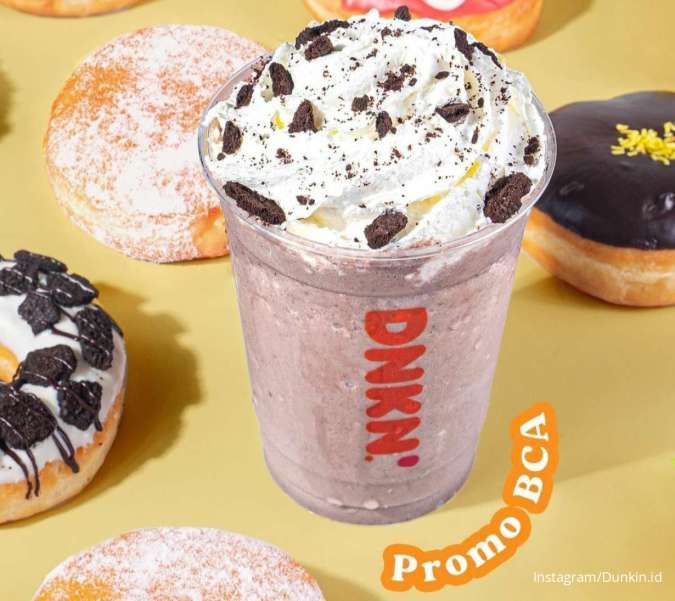 Promo Dunkin via BCA Edisi Akhir Mei 2023, Beli 8 Gratis 4 Donut dan 1 Minuman