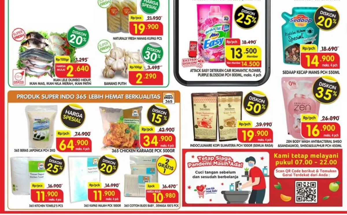 Promo Superindo weekend diskon akhir pekan, 20-22 November 2020!