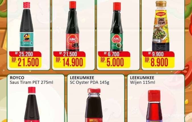 Promo Alfamart Kebutuhan Dapur 16-31 Mei 2025, Saus Tiram Leekumkee Beli 2 Gratis 1