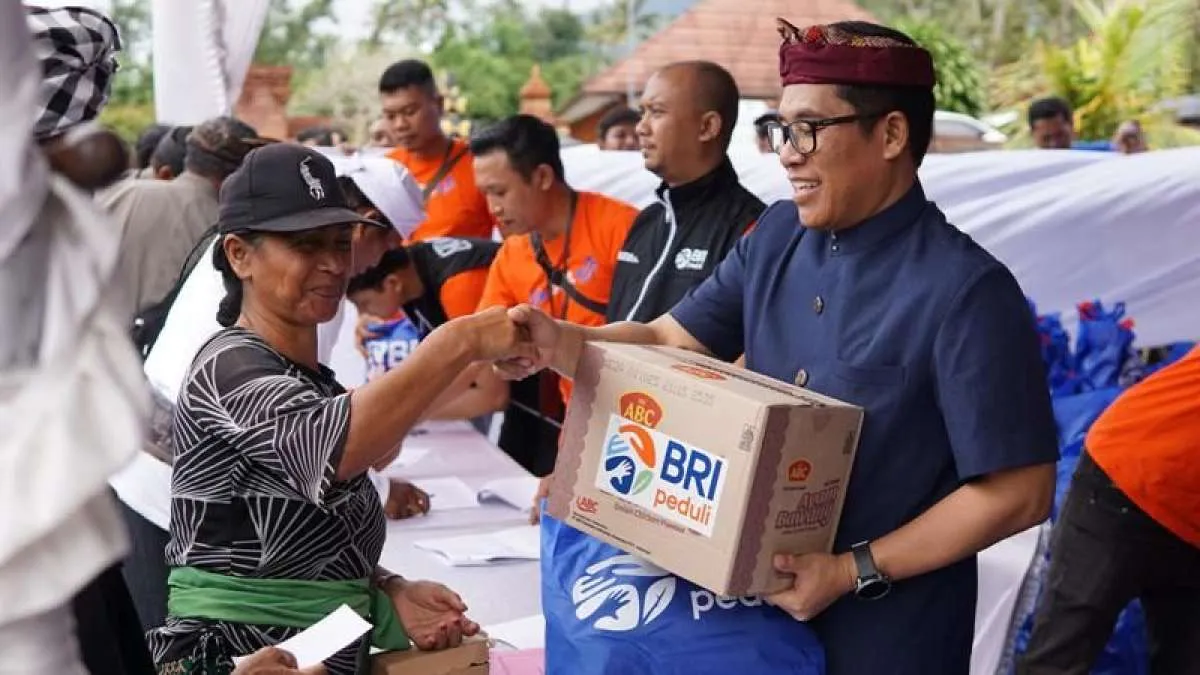 Peringati Hari Raya Nyepi, BRI Peduli Berikan Bantuan ke Desa Adat Soka Tabanan