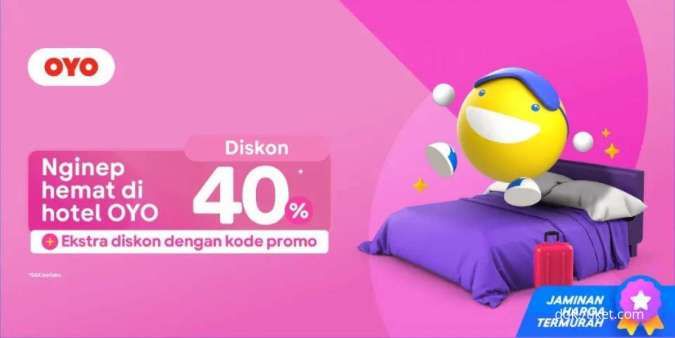 Promo Hotel OYO di Tiket.com s.d 16 Juli 2022, Dapatkan Diskon Hemat 40% 