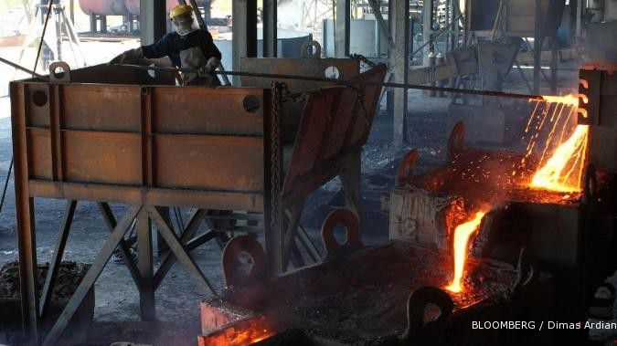 Pekerja tambang protes wajib smelter