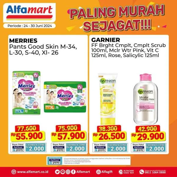 Promo Alfamart Paling Murah Sejagat Periode 24-30 Juni 2024