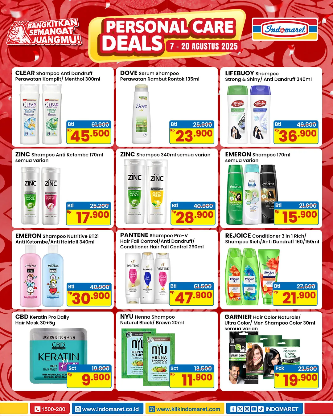 Promo Indomaret Personal Care Deals Periode 7-20 Agustus 2025