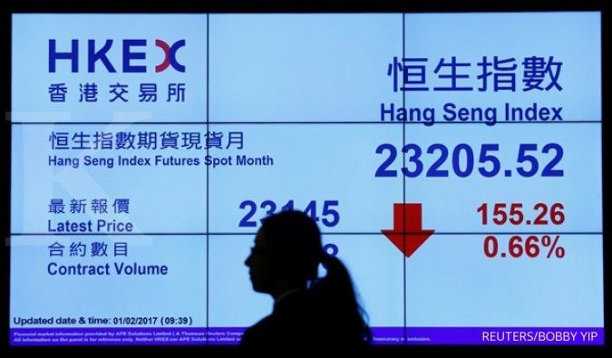 Investor menunggu Trump, bursa Asia mixed