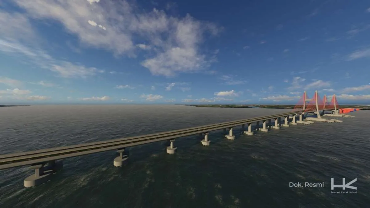 Hutama Karya Garap Proyek Pembangunan Jembatan Pulau Kalimantan–Pulau Laut