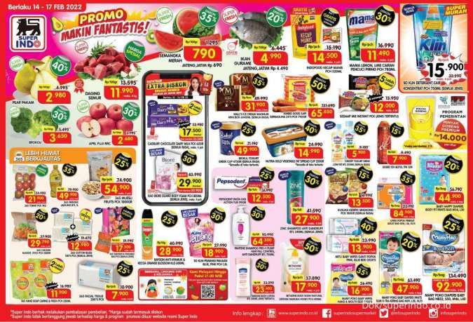 Promo Superindo di 14-17 Februari 2022