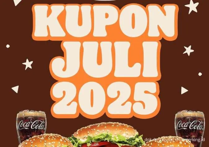 Daftar Promo Burger King Kupon Juli 2025: Cukup Tunjukkan ke Kasir, Langsung Hemat