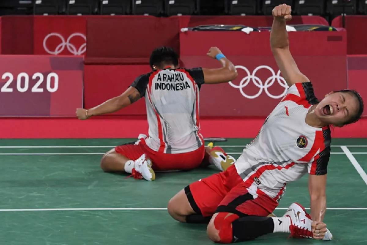 Rekap badminton Olimpiade Tokyo 2020: Dua ganda Indonesia maju ke semifinal