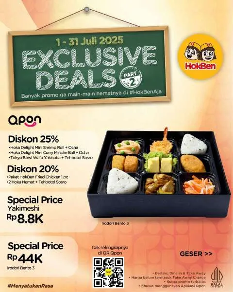 Penawaran Spesial Promo Exclusive Partner Deals Juli 2025 dengan Qpon