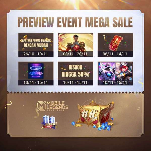 Event Mega Sale Mobile Legends 