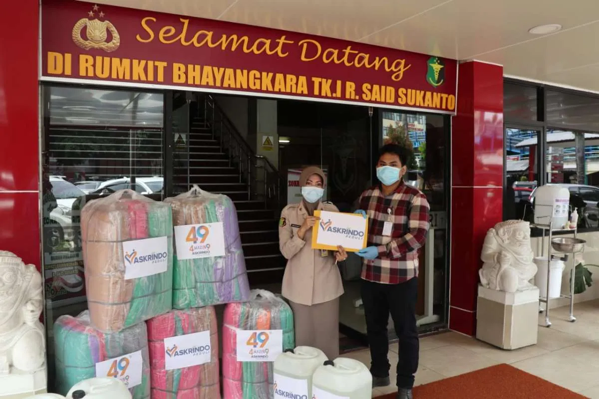 Memasuki usia ke-49 Askrindo salurkan bantuan untuk penanganan virus corona