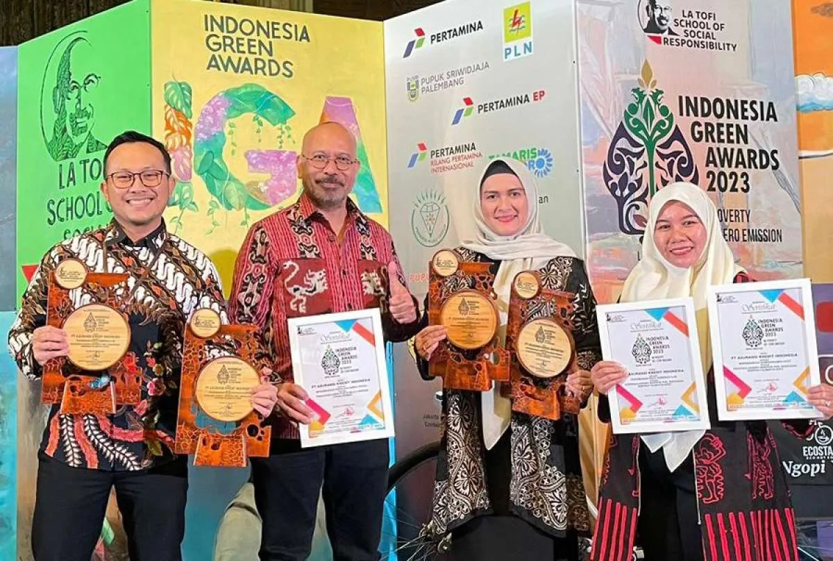Asuransi Kredit Indonesia (Askrindo) Raih Penghargaan Green Awards 2023
