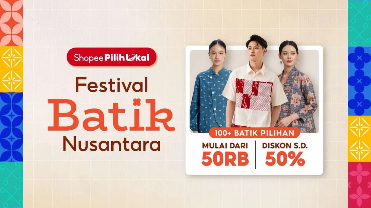 Shopee Gelar Festival Batik Nusantara, Ajak Generasi Muda Rayakan Warisan Budaya