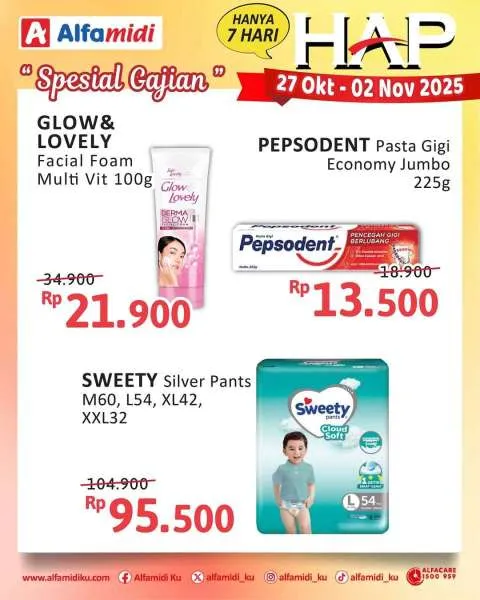 Promo Alfamidi Hemat Satu Pekan Periode 27 Oktober-2 November 2025