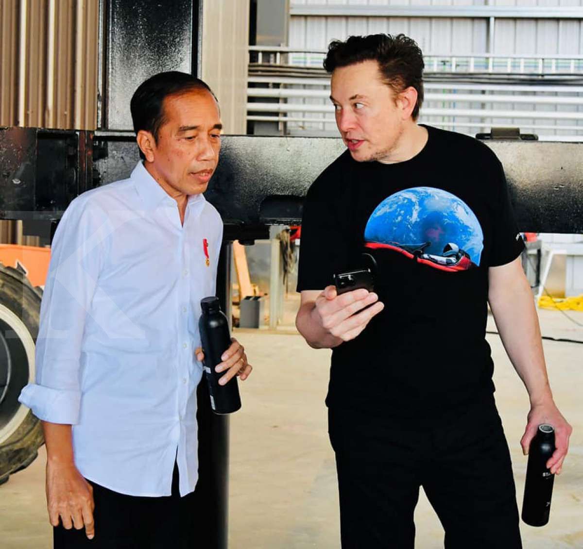 Presiden bertemu Elon Musk