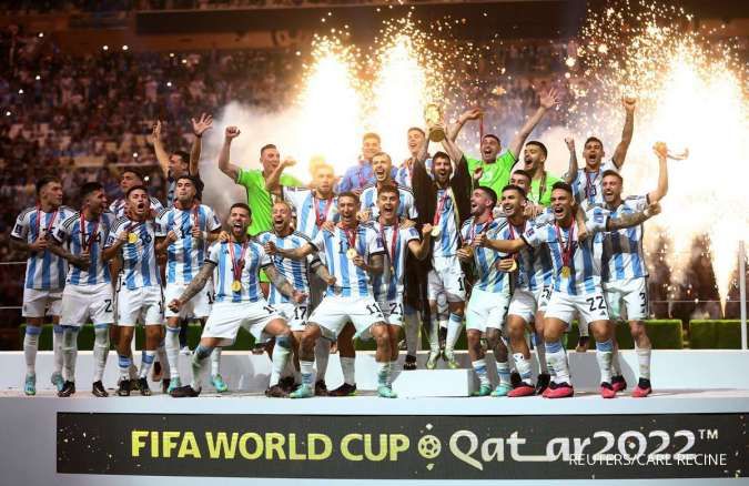 Selamat Argentina Menang! Ini Daftar Lengkap Pemenang Piala Dunia Sepanjang Masa