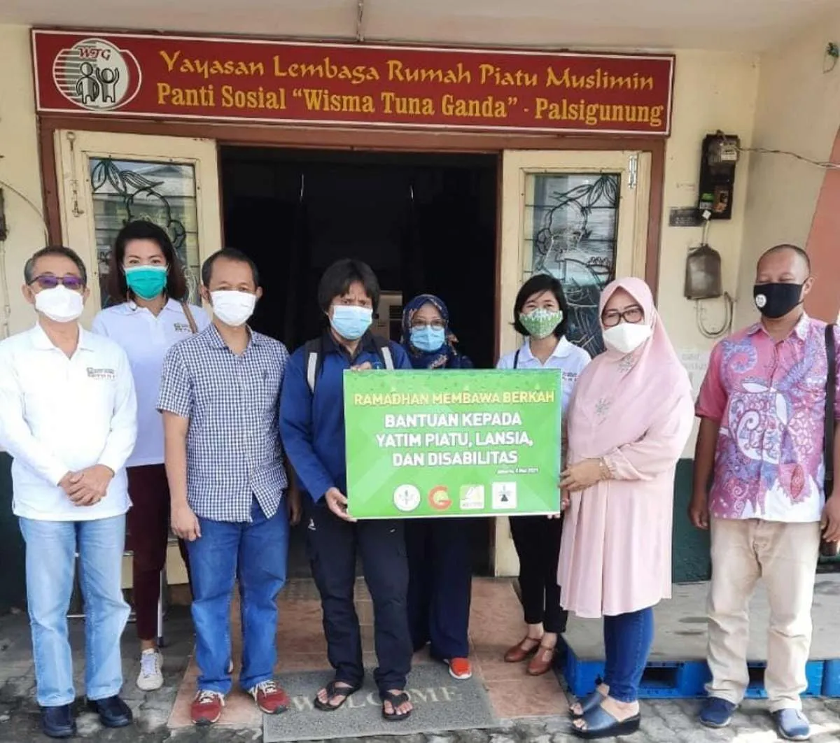 Forwatan gandeng tiga asosiasi sawit salurkan bantuan ke 4 yayasan 