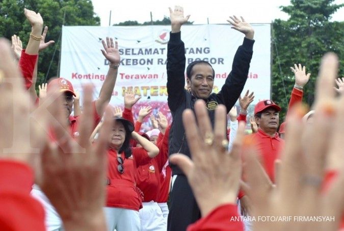 Jokowi: Sebagai petahana, saya harus waspadai manuver politik kubu lawan