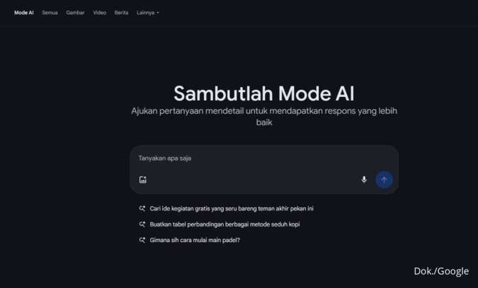 Mode AI Google: Penjelasan dan Cara Pakai Fitur Canggih untuk Cari Info Cepat