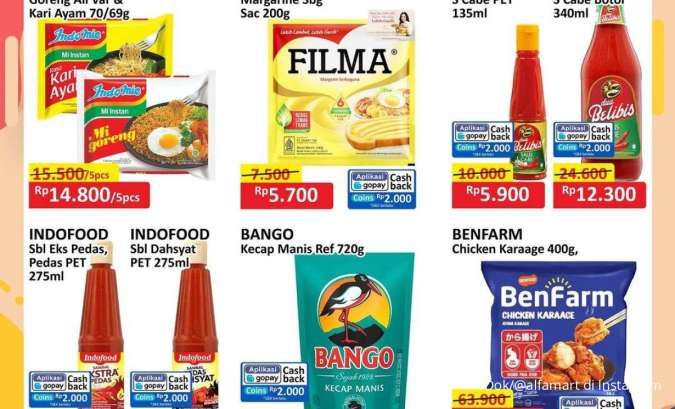 Promo JSM Alfamart Gajian Untung September 2024, Margarine & Kecap Cashback Rp 2.000