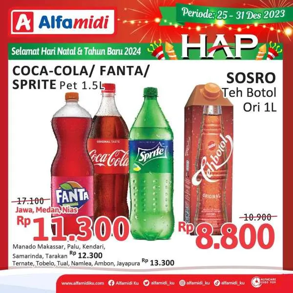 Promo Alfamidi Hemat Satu Pekan Periode 25-31 Desember 2023