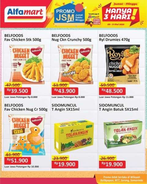 Promo JSM Alfamart 9-11 Mei 2025