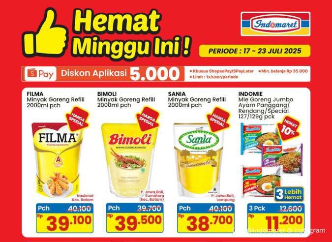 Promo Indomaret 17-23 Juli 2025 Hemat Minggu Ini