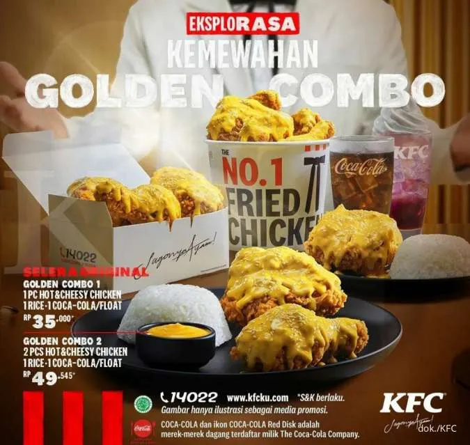 Promo KFC 2022 Golden Combo