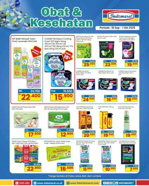Promo Indomaret Super Hemat Periode 18 September-1 Oktober 2025