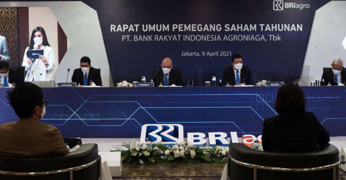 Wuih, Jual Satu Juta Saham AGRO, Direktur BRI Agro Cuan Rp 1,76 Miliar