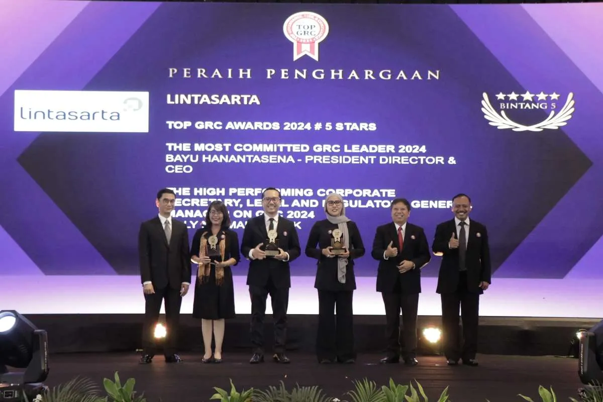 Lintasarta Borong 3 GRC Award 2024: Bukti Komitmen Tata Kelola Perusahaan yang Baik
