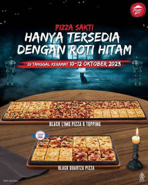 Promo Pizza Hut Blacktober Sampai 12 Oktober 2023