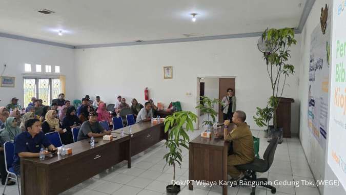 WIKA Gedung Dukung Desa Margakaya Jadi Sentra Mangga Ki Ojay lewat Workshop Pertanian