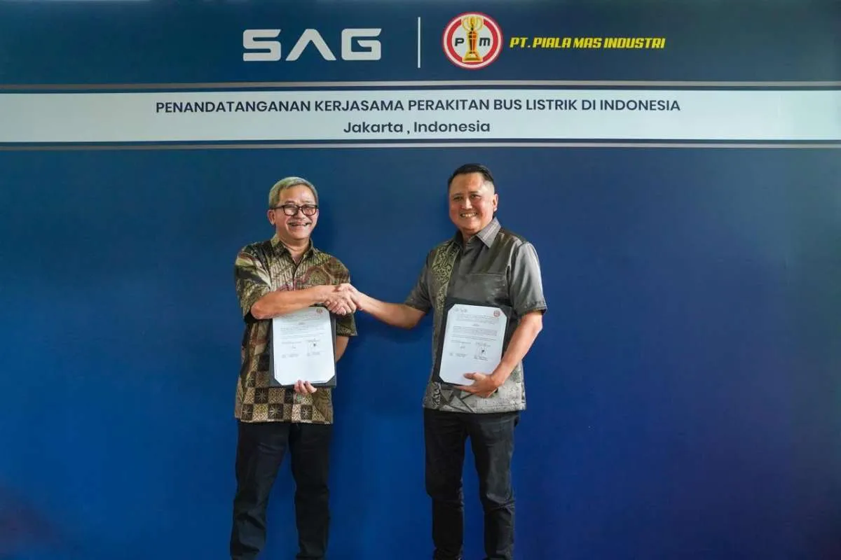 Gandeng Karoseri Piala Mas, SAG Siap Kenalkan Bus Listrik dengan Nilai TKDN
