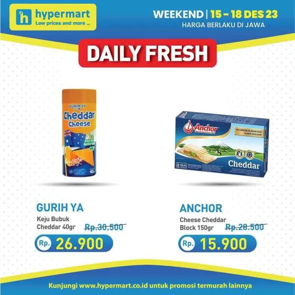 Promo JSM Hypermart Hyper Diskon Weekend Periode 15-18 Desember 2023