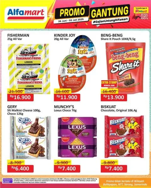 Promo Alfamart Gantung Periode 26 Juni-2 Juli 2025