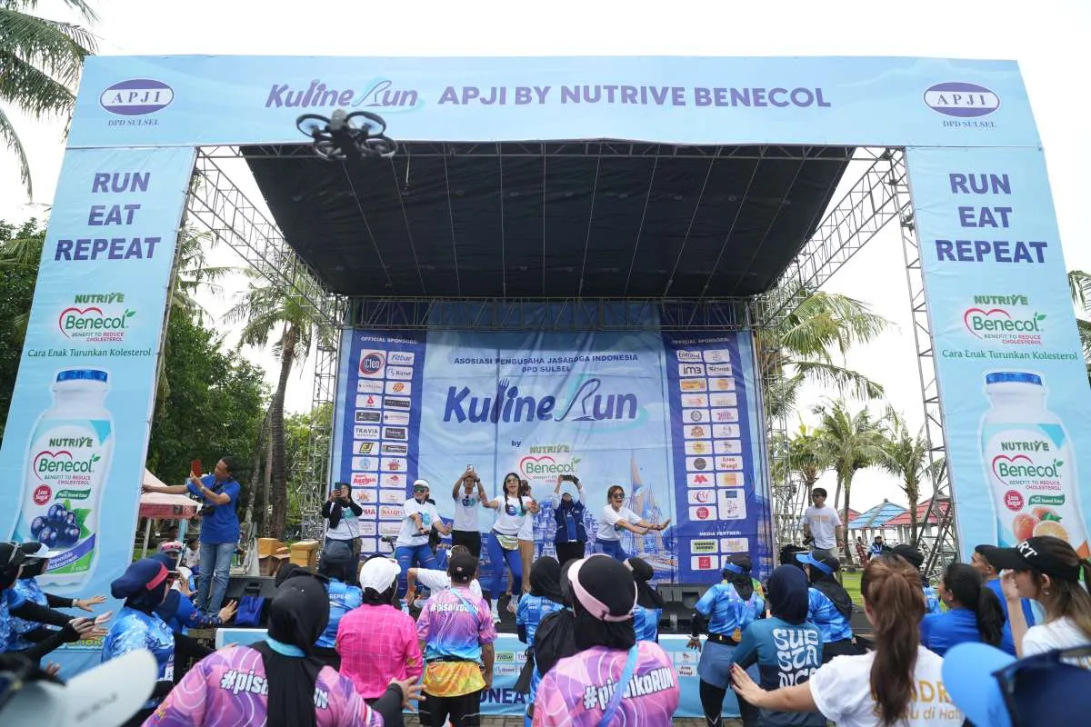 KalbeNutritionals Gaungkan Hidup Sehat &UMKM di KulineRun APJI by NutriveBenecol2024