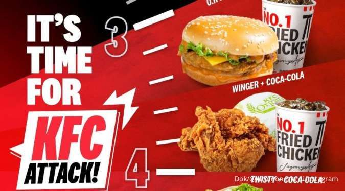 Promo KFC Attack 4 Menu Serba Rp 19.000-an Mulai Senin Sore, Pilihan Makan Hemat