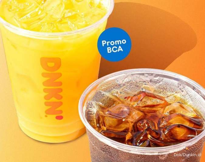 Asik! Promo Pay 1 For 2 Minuman Dari Dunkin Donuts untuk Pengguna BCA