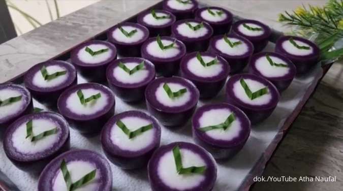 Kue Cantik Rasa Fantastik! Resep Kue Nona Manis Ubi Ungu Lembut, 1 Telur Jadi Puluhan