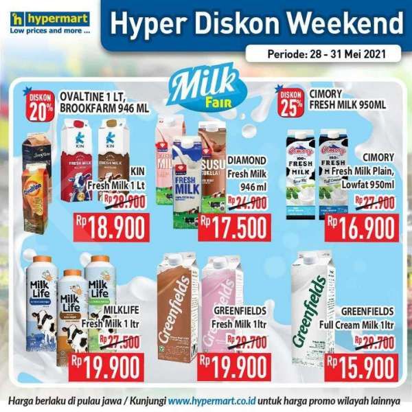 Promo JSM Hypermart 28-31 Mei 2021, Hyper Diskon Weekend!
